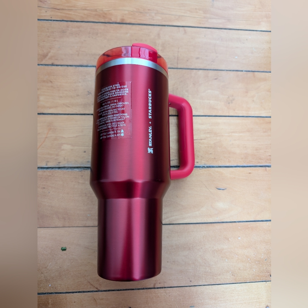 Stanley Starbucks 2023 Red Holiday 40oz tumbler
